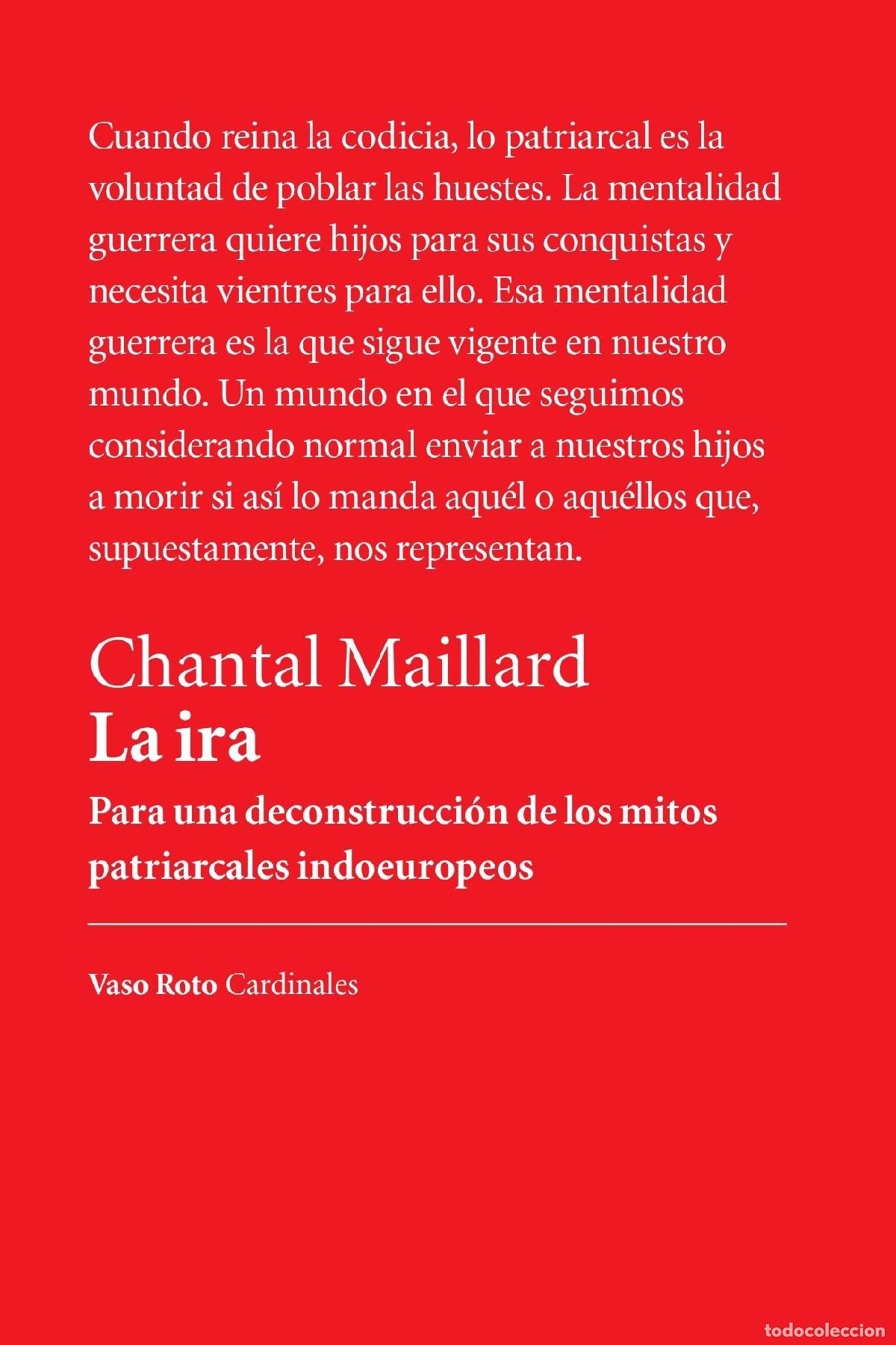 Libros de segunda mano: La ira. - Maillard, Chantal. - Foto 1