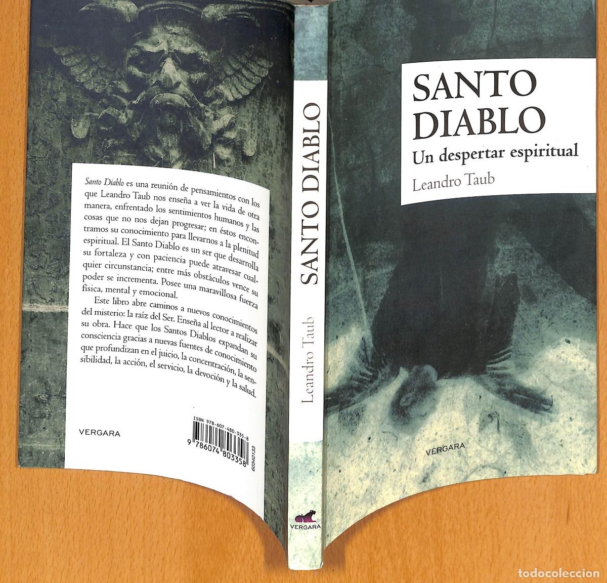 Libros de segunda mano: SANTO DIABLO de Leandro Taub - Foto 2