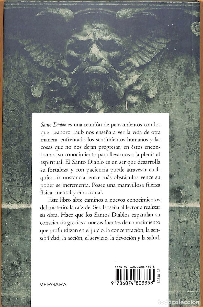 Libros de segunda mano: SANTO DIABLO de Leandro Taub - Foto 3