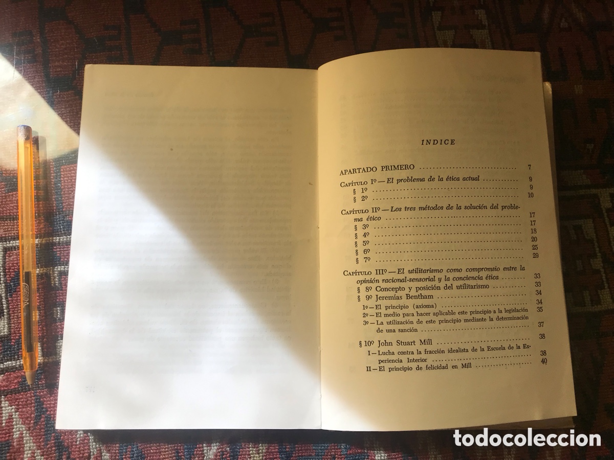 Libros de segunda mano: Sistema de la &eacute;tica. Wilhelm Dilthey. Nova. - Foto 4
