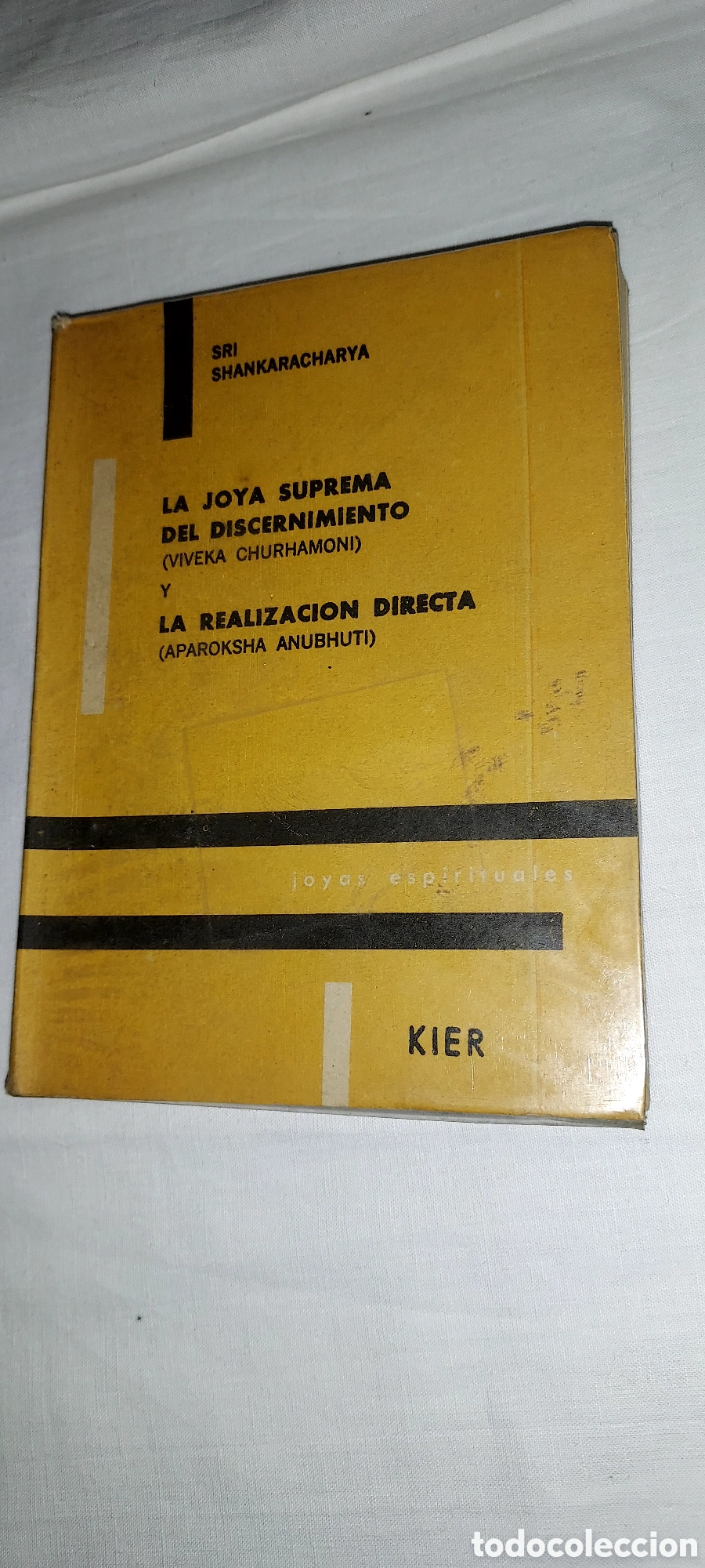 Libri di seconda mano: LA JOYA SUPREMA DEL DISCERNIMIENTO Y LA REALIZACION DIRECTA.SRI SHANKARACHARYA.KIER.1975.-2&ordf; EDICION
