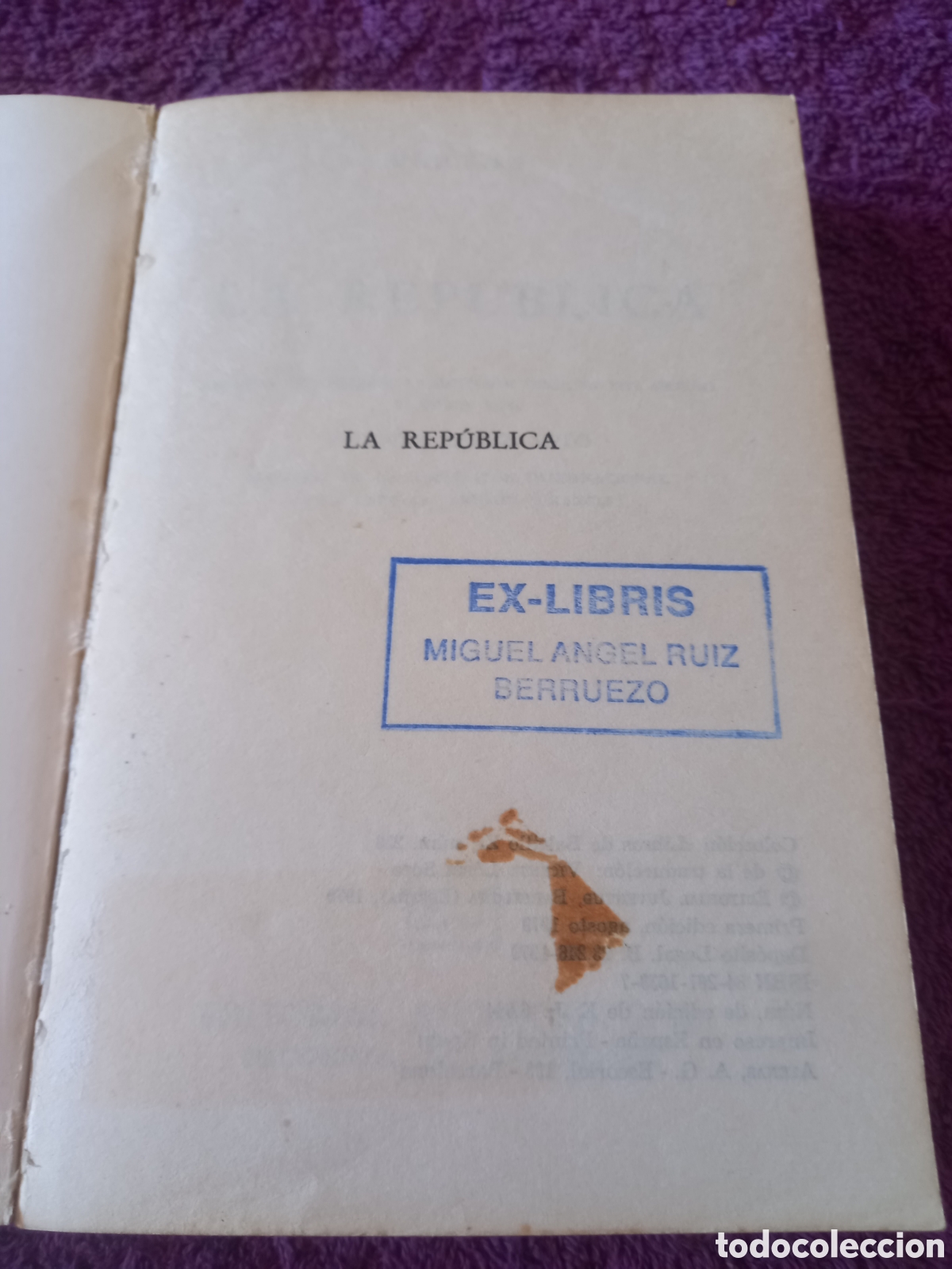 Libros de segunda mano: La republica. Plat&oacute;n. - Foto 4