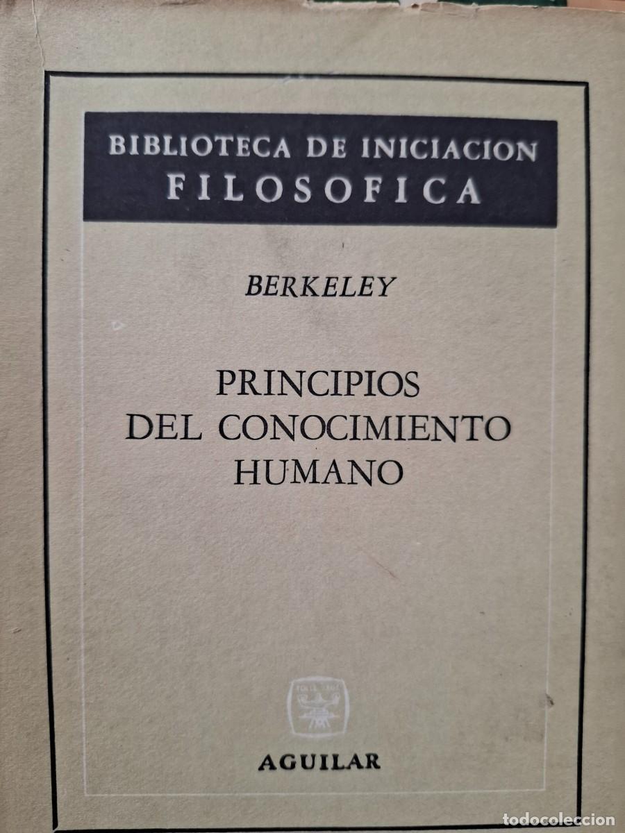 Libros de segunda mano: principios del conocimiento humano George Berkeley - Foto 1