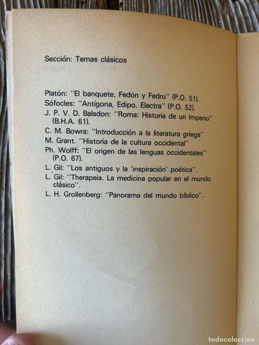 Libros de segunda mano: PLATON EL BANQUETE FEDON FEDRO - Foto 4