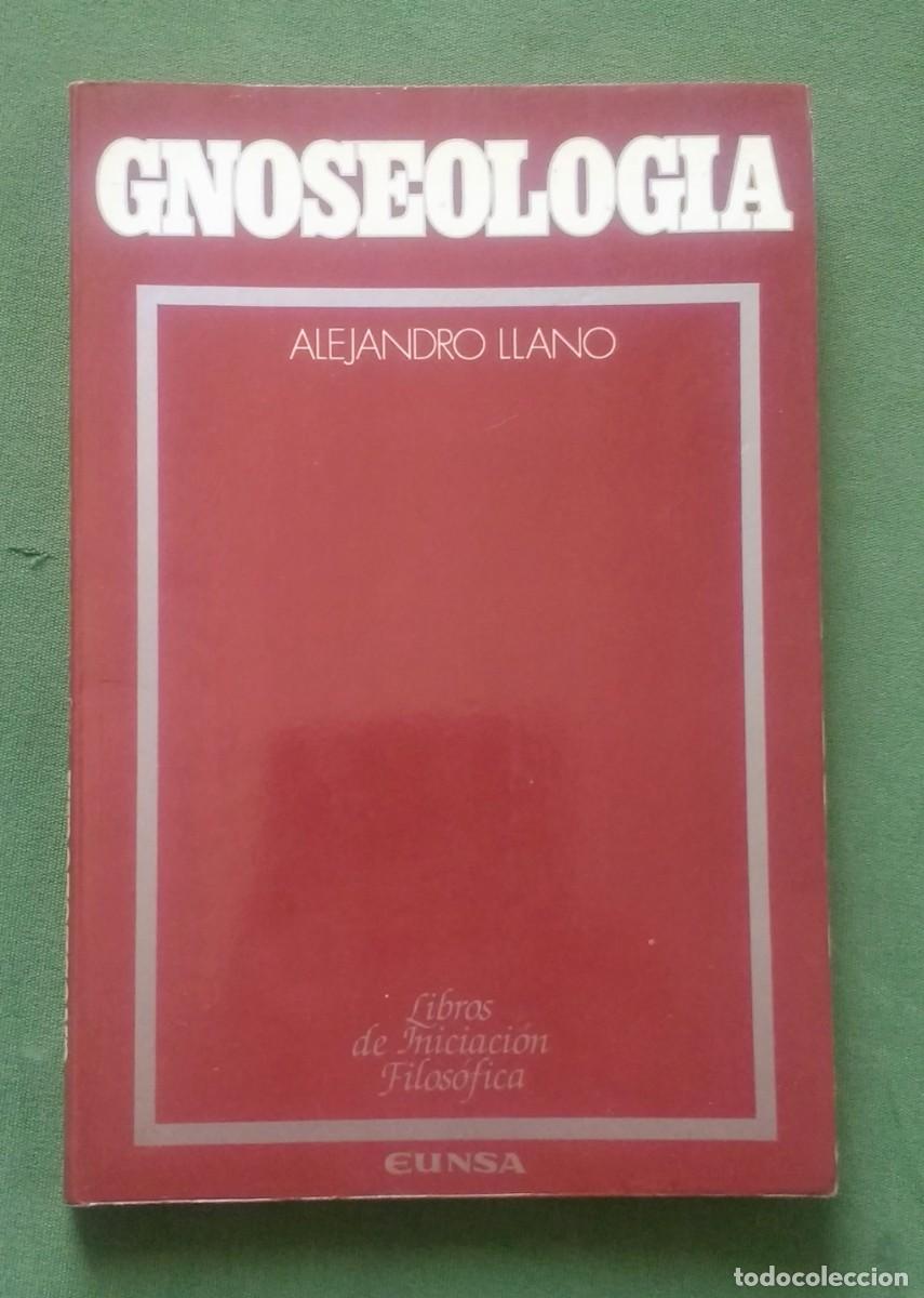 Libros de segunda mano: GNOSEOLOG&Iacute;A - ALEJANDRO LLANO - 1&ordf; ed. - 1983. - Foto 1