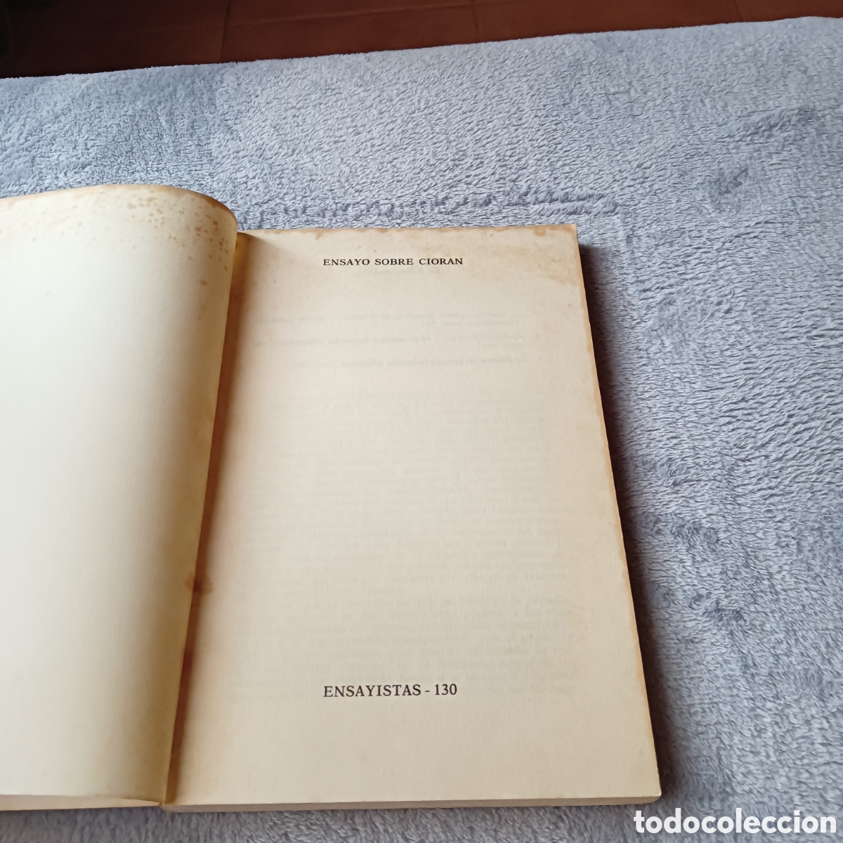 Libros de segunda mano: Ensayo sobre cioran. - Foto 3