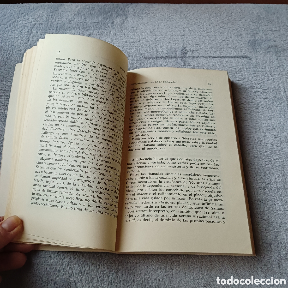 Libros de segunda mano: Historia sencilla de la filosof&iacute;a - Foto 4