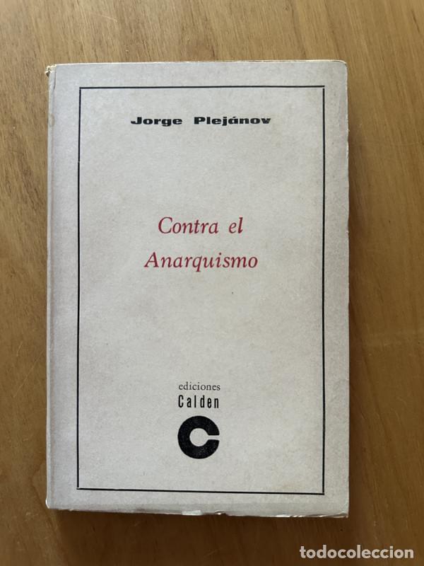 Libros de segunda mano: Contra el Anarquismo - Plejanov, Jorge - Foto 1