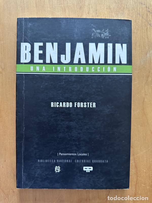 Libros de segunda mano: Benjamin una introduccion - Forster, Ricardo - Foto 1