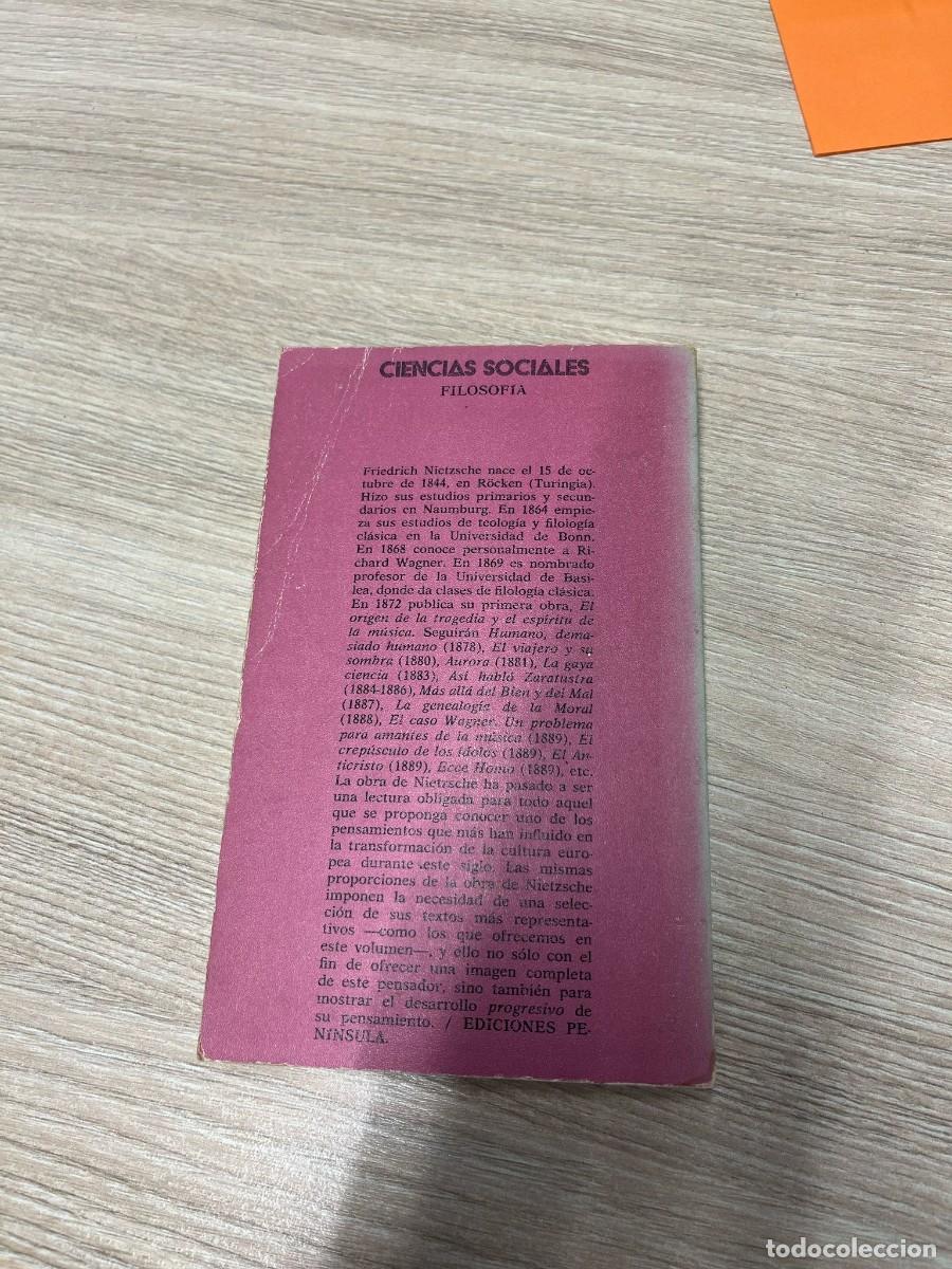 Libros de segunda mano: &rdquo;En torno a la voluntad del poder&rdquo;, de Friedrich Nietzsche - Foto 2