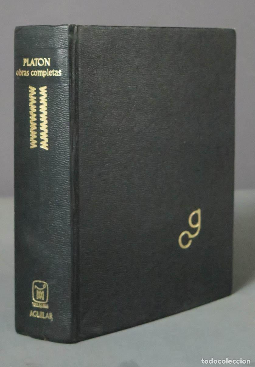 Libros de segunda mano: PLAT&Oacute;N. OBRAS COMPLETAS. AGUILAR. 1981. - Foto 1
