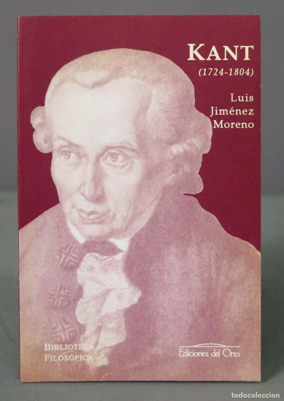 Libros de segunda mano: Immanuel Kant (1724-1804) Jim&eacute;nez - Foto 1