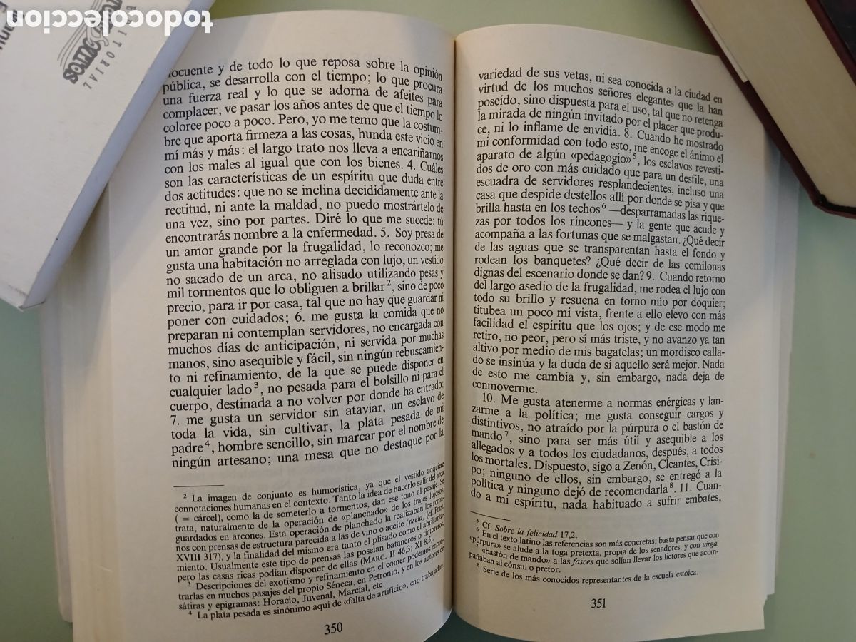 Libros de segunda mano: Di&aacute;logos. L. Anneo S&eacute;neca. - Foto 7