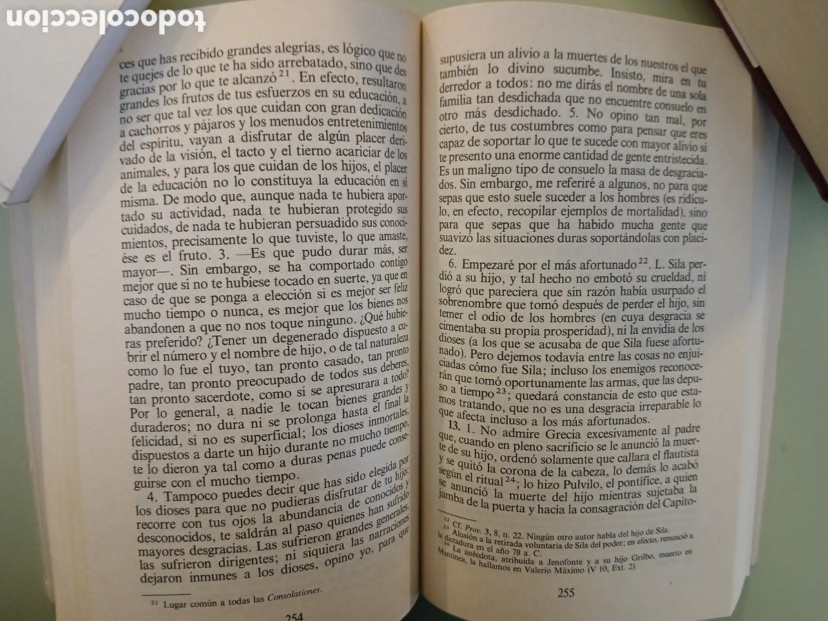 Libros de segunda mano: Di&aacute;logos. L. Anneo S&eacute;neca. - Foto 8