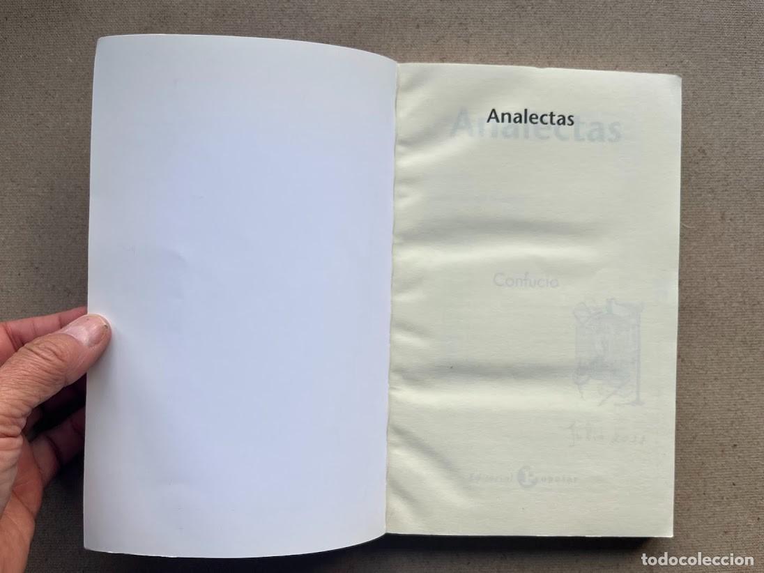 Libros de segunda mano: Analectas / Confucio / Asiateca / Editorial Popular / - Foto 3