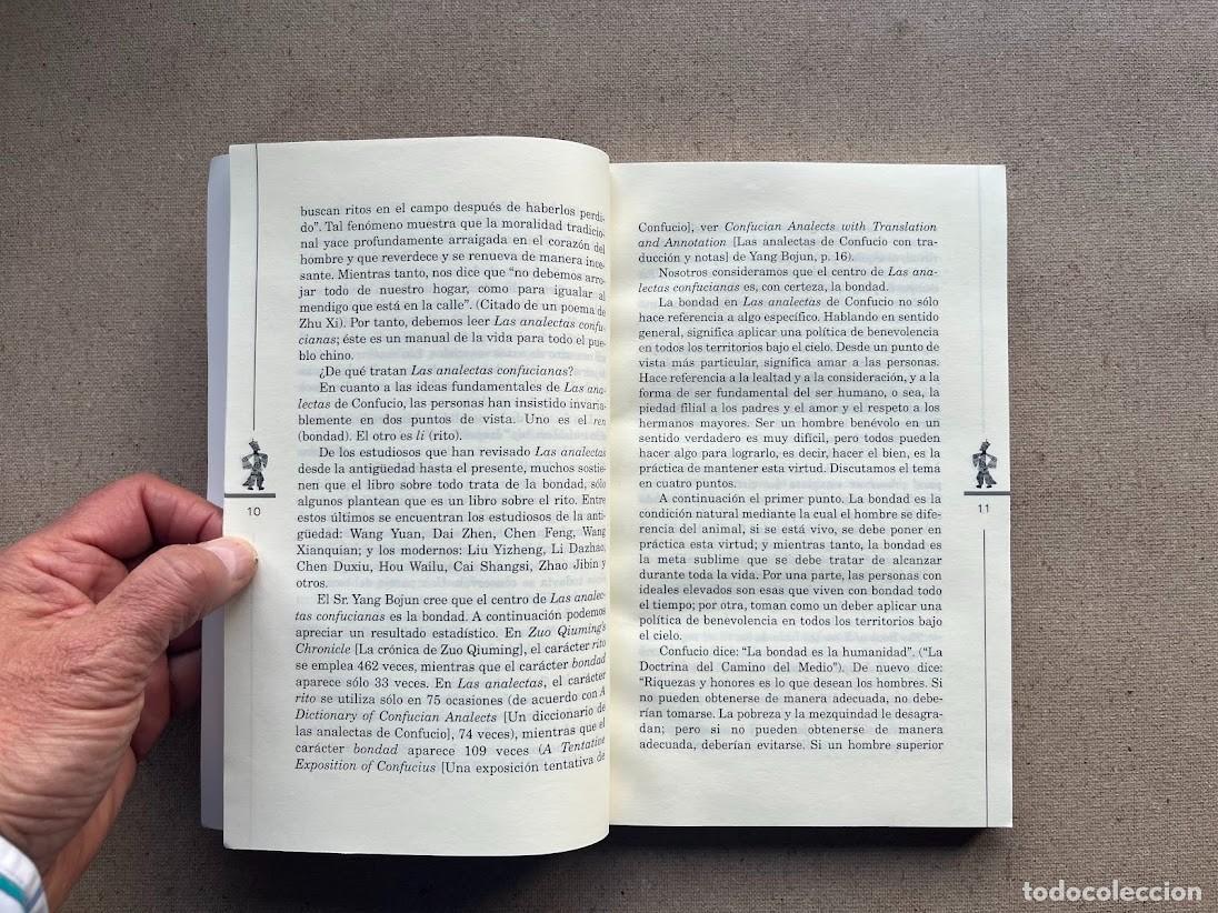 Libros de segunda mano: Analectas / Confucio / Asiateca / Editorial Popular / - Foto 5