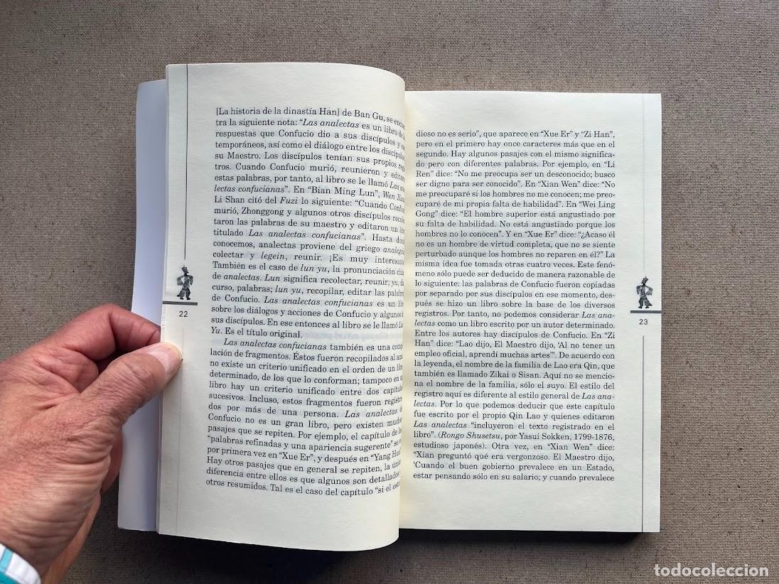 Libros de segunda mano: Analectas / Confucio / Asiateca / Editorial Popular / - Foto 6
