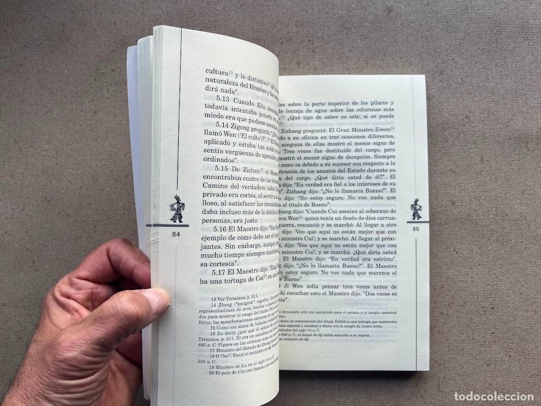 Libros de segunda mano: Analectas / Confucio / Asiateca / Editorial Popular / - Foto 8