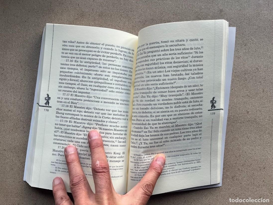 Libros de segunda mano: Analectas / Confucio / Asiateca / Editorial Popular / - Foto 9