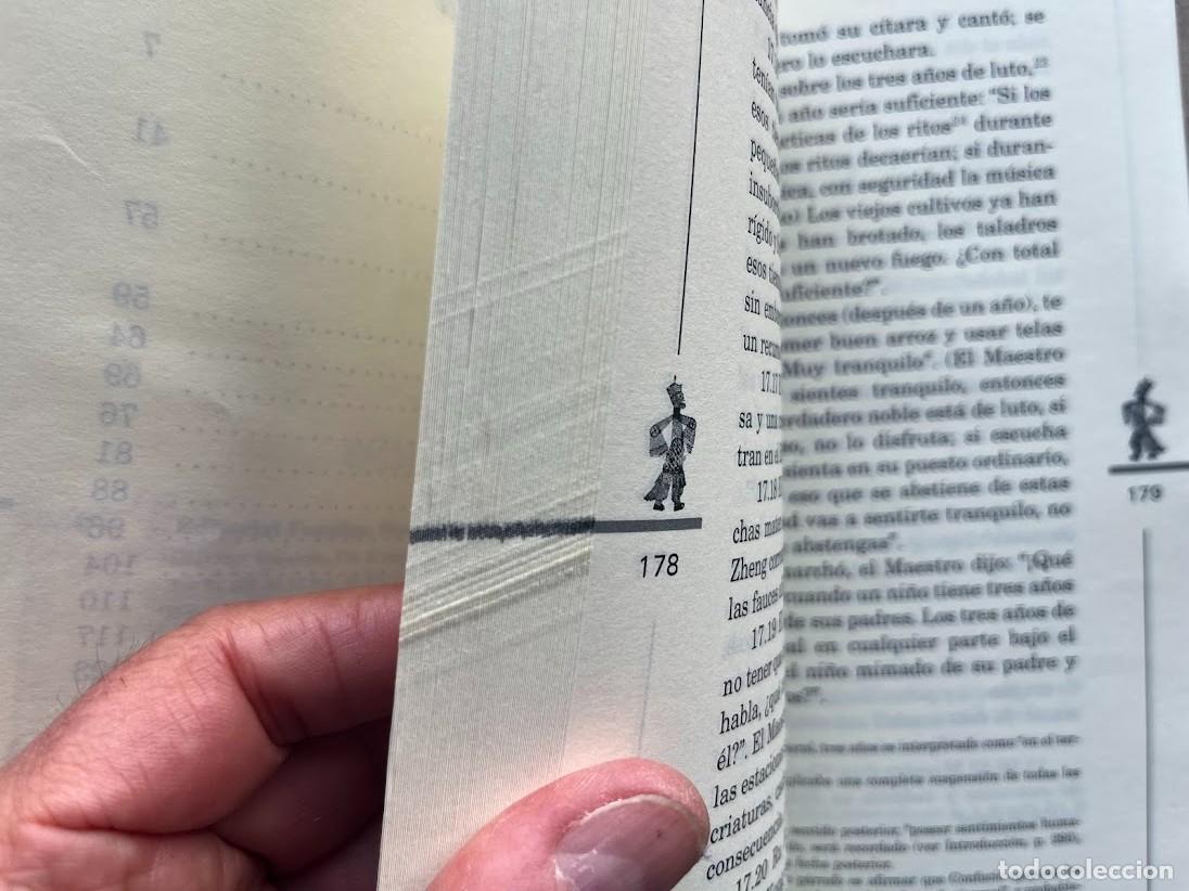 Libros de segunda mano: Analectas / Confucio / Asiateca / Editorial Popular / - Foto 10