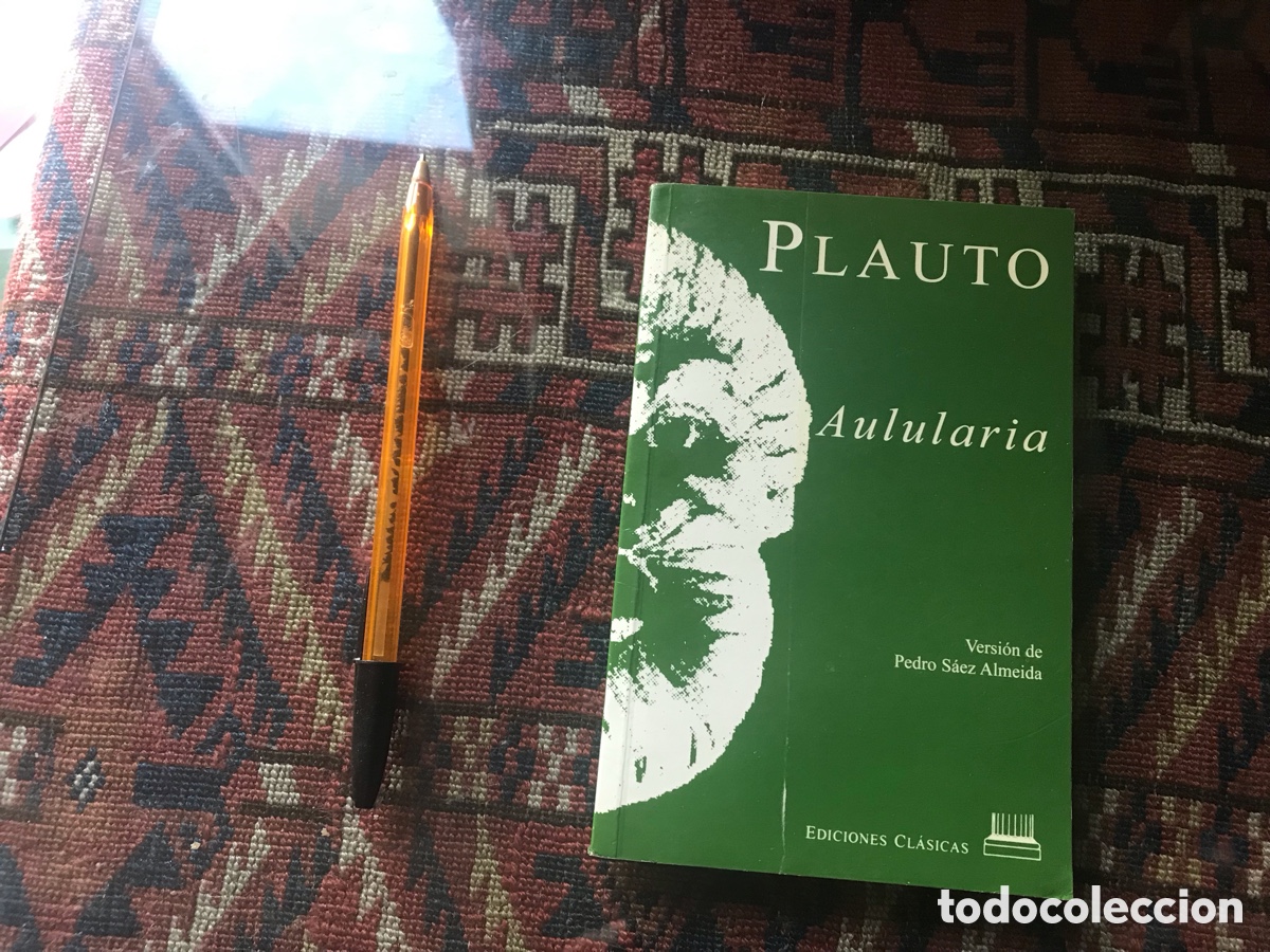 Libros de segunda mano: Aulularia. Plauto. Ediciones cl&aacute;sicas. - Foto 1