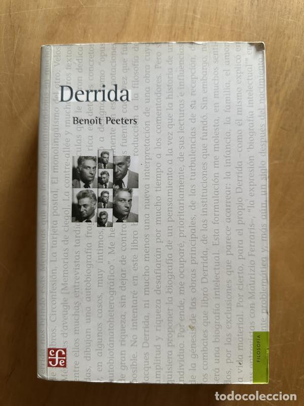 Libros de segunda mano: Derrida - Peeters, Benoit - Foto 1