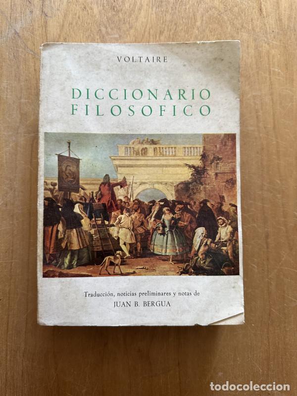 Libros de segunda mano: Diccionario Filosofico - Voltaire - Foto 1