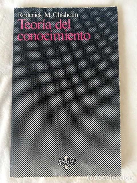 Libros de segunda mano: Teor&iacute;a del conocimiento -Roderick Chisholm- - Foto 1