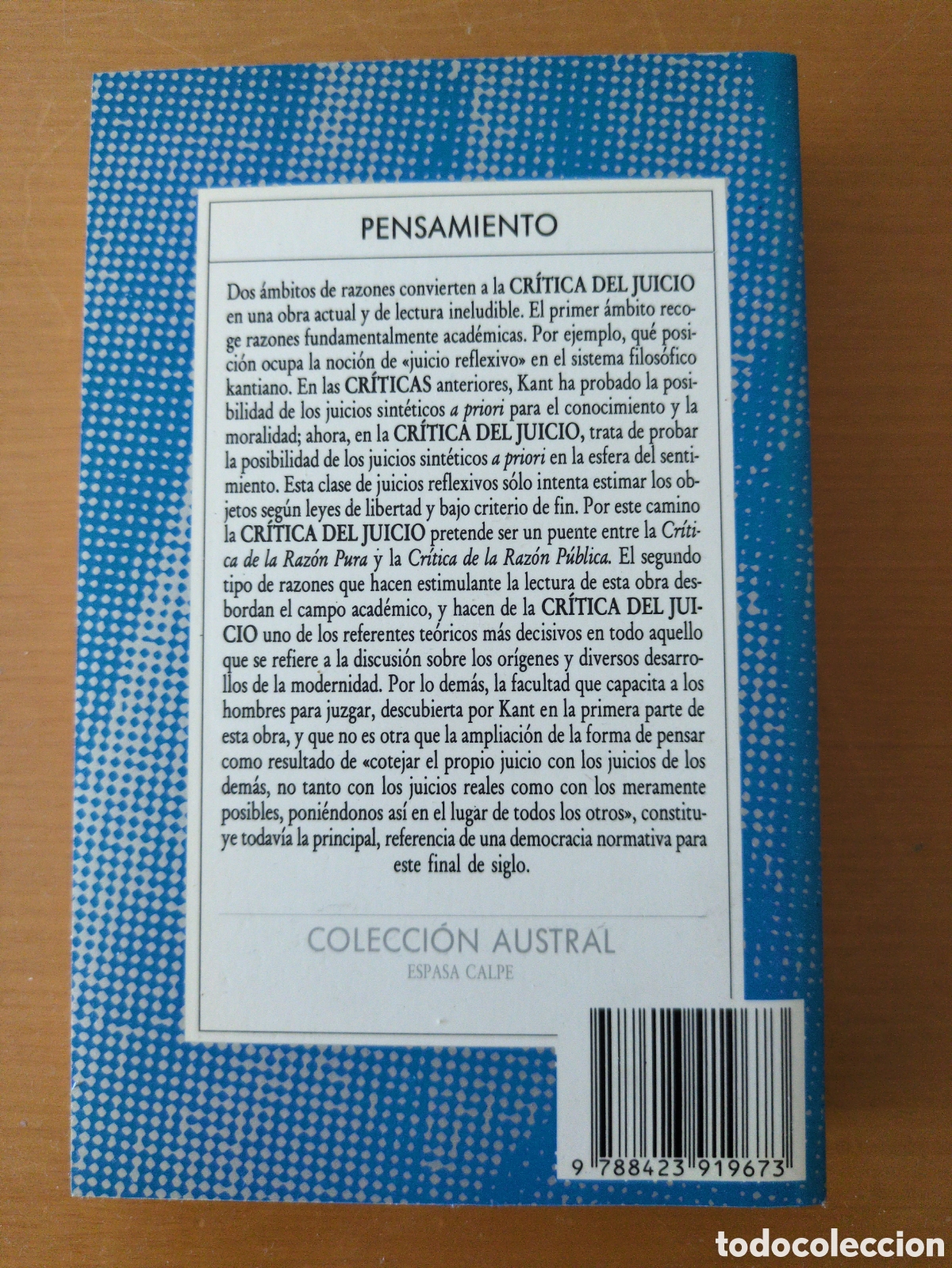 Libros de segunda mano: Critica del juicio. Kant - Foto 2