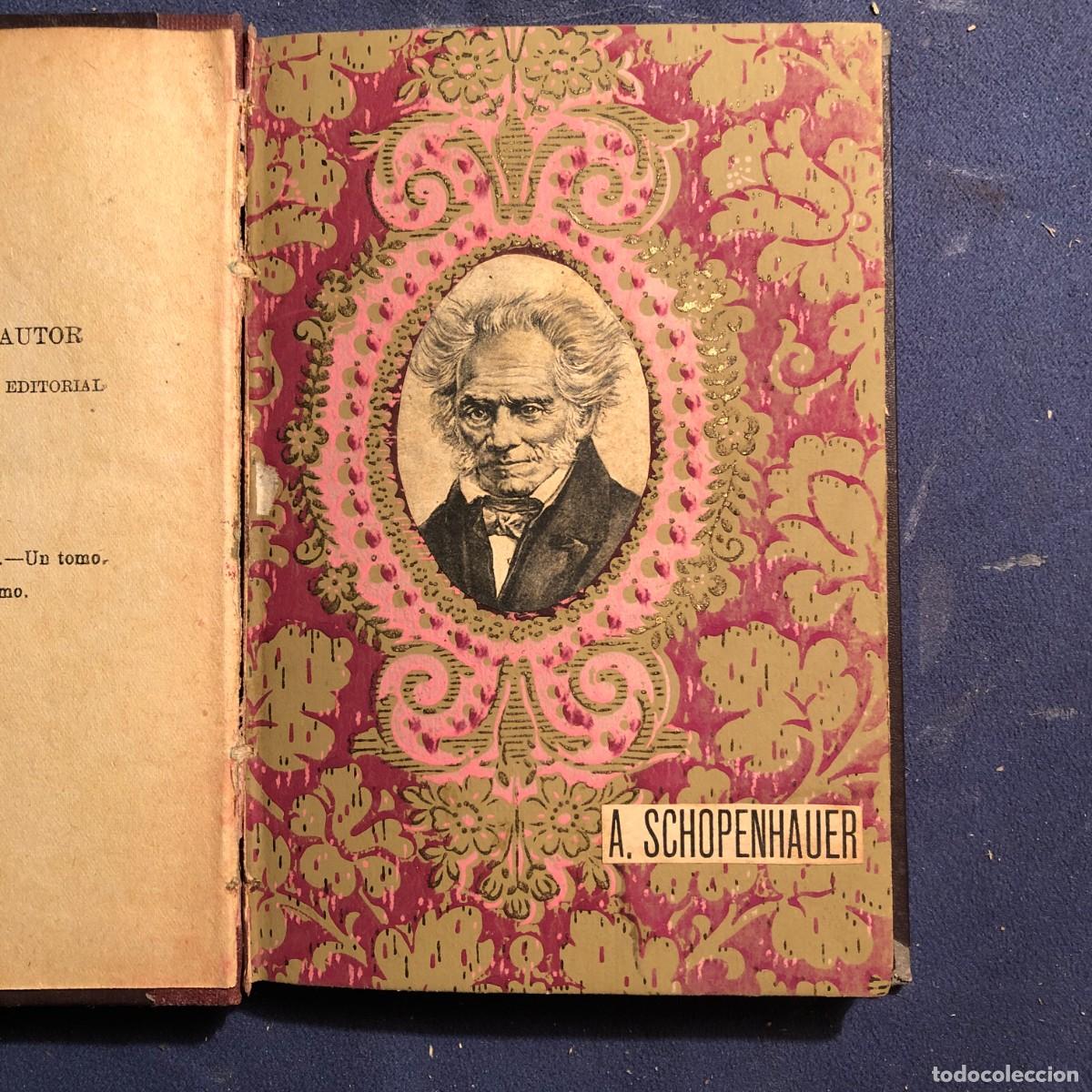 Libros de segunda mano: SCHOPENHAUER: - ALREDEDOR DE LA FILOSOF&Iacute;A - - Foto 2