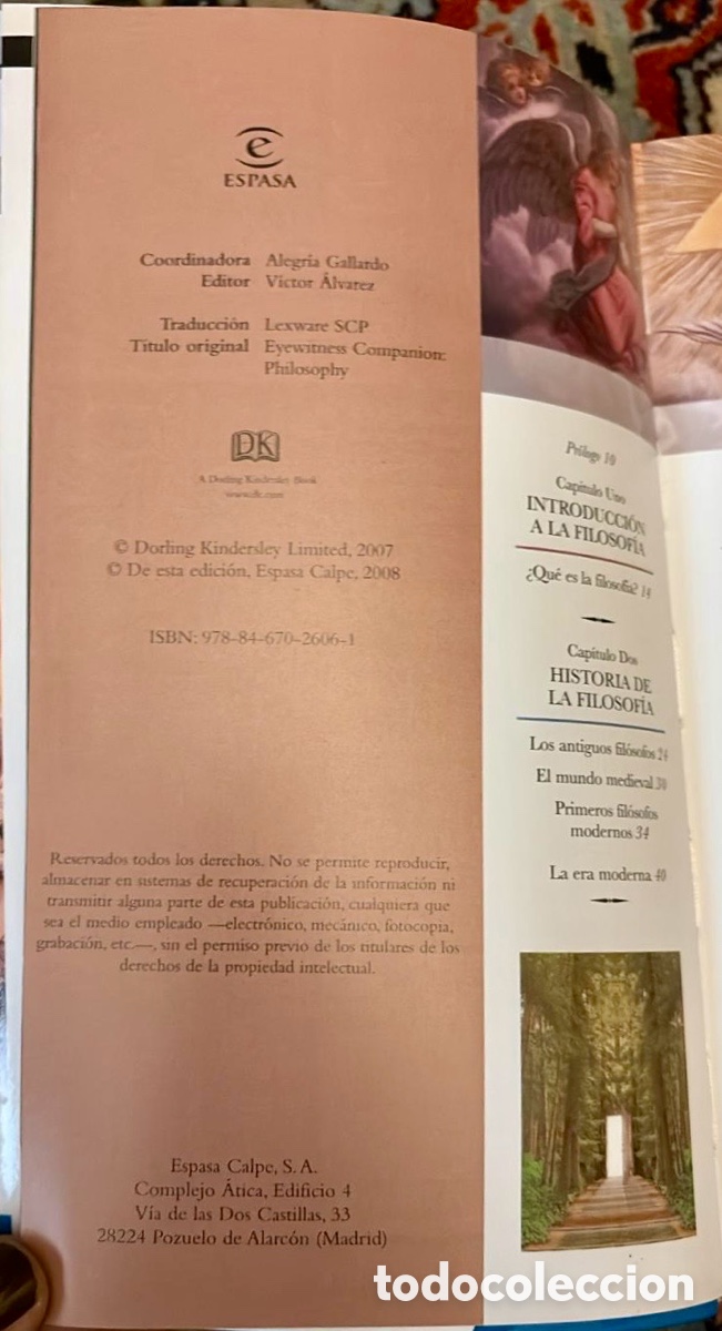 Libros de segunda mano: Gu&iacute;as visuales Espasa. Filosof&iacute;a, de Stephen Law - Foto 4