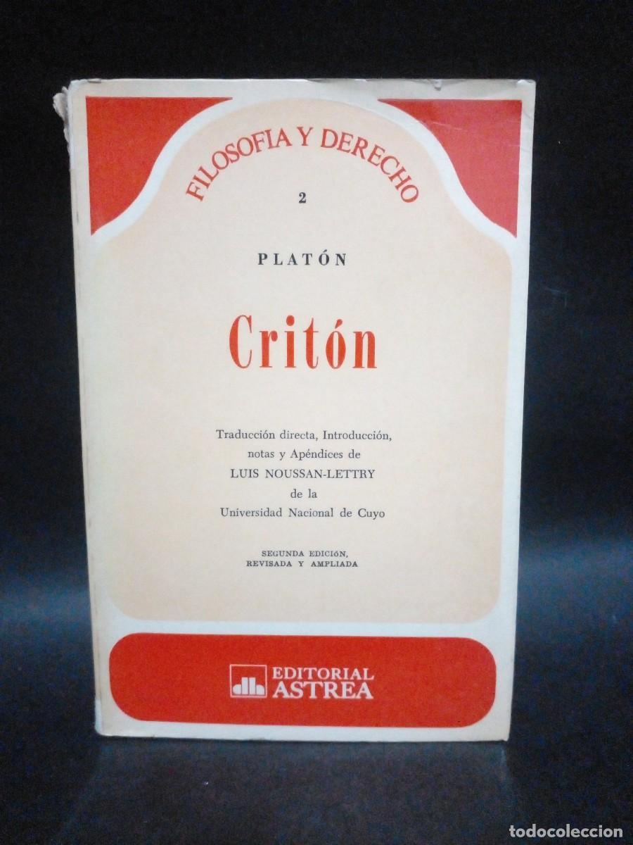 Libros de segunda mano: PLAT&Oacute;N - CRIT&Oacute;N - 1973 - Foto 1