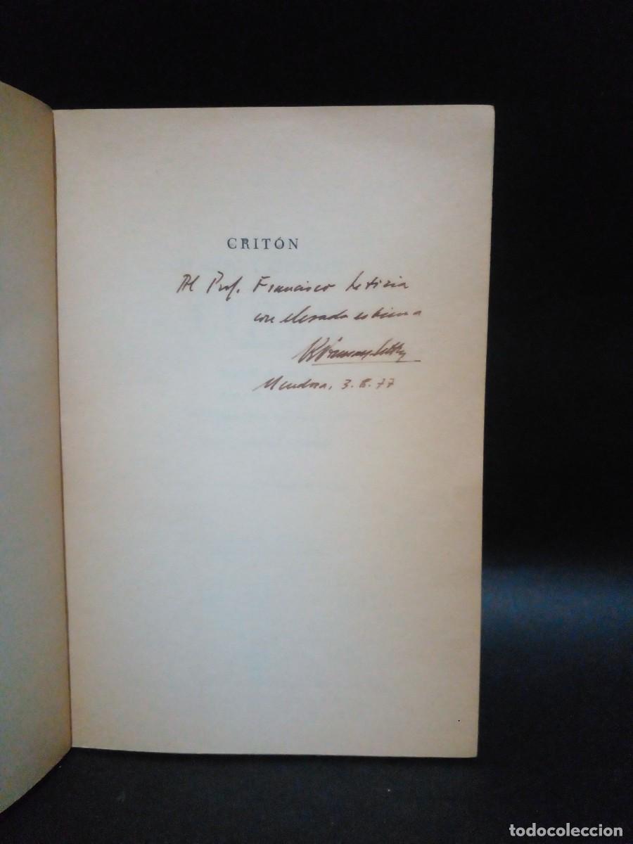Libros de segunda mano: PLAT&Oacute;N - CRIT&Oacute;N - 1973 - Foto 3