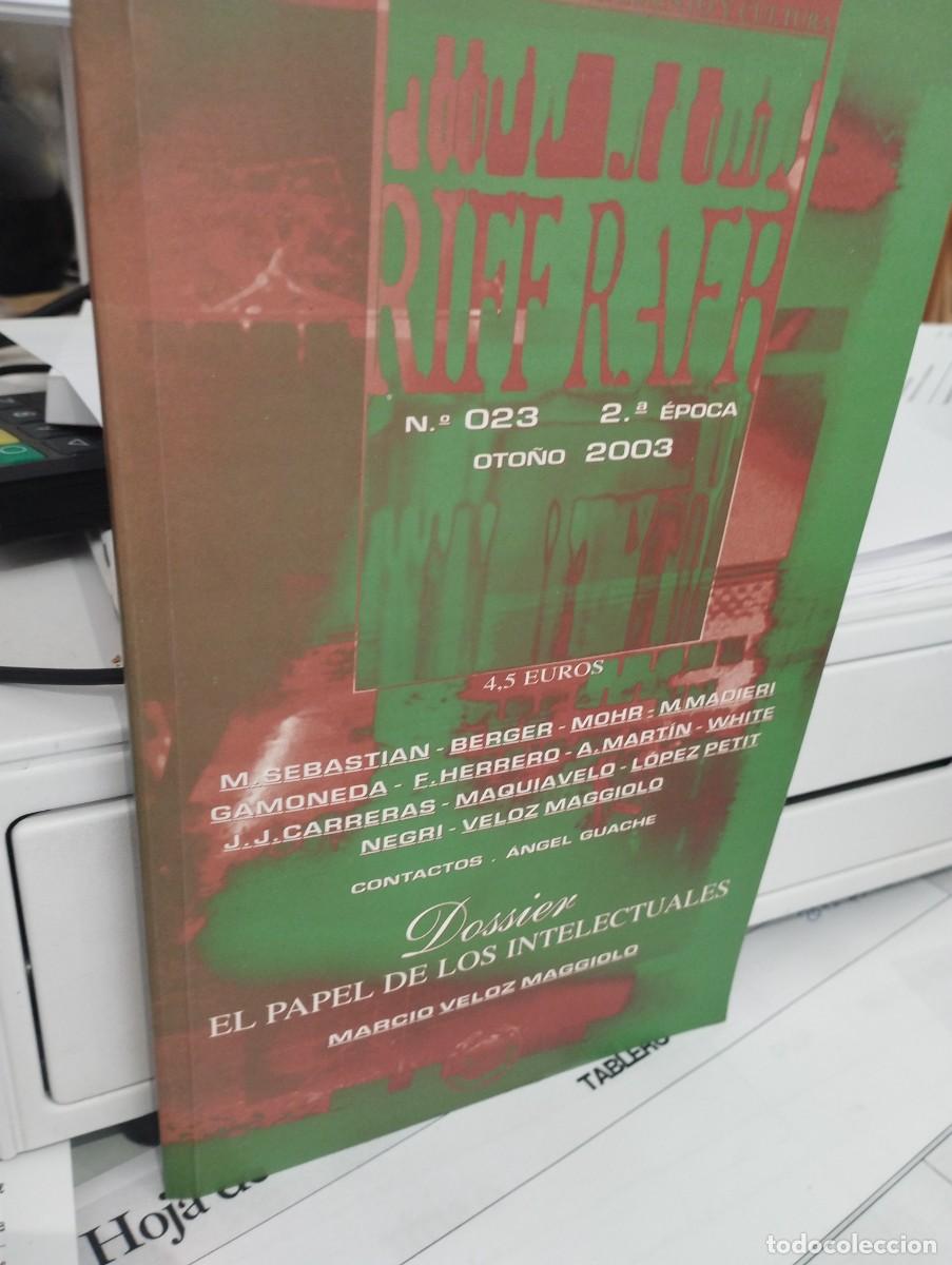 Libros de segunda mano: Revista RIFF RAFF. N. 23. 2003 - Foto 1