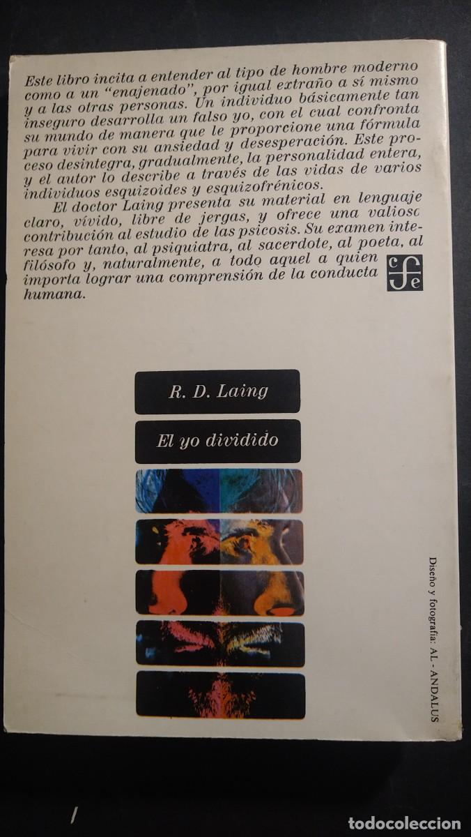 Libros de segunda mano: EL YO DIVIDIDO - R. D. LAING - Foto 2