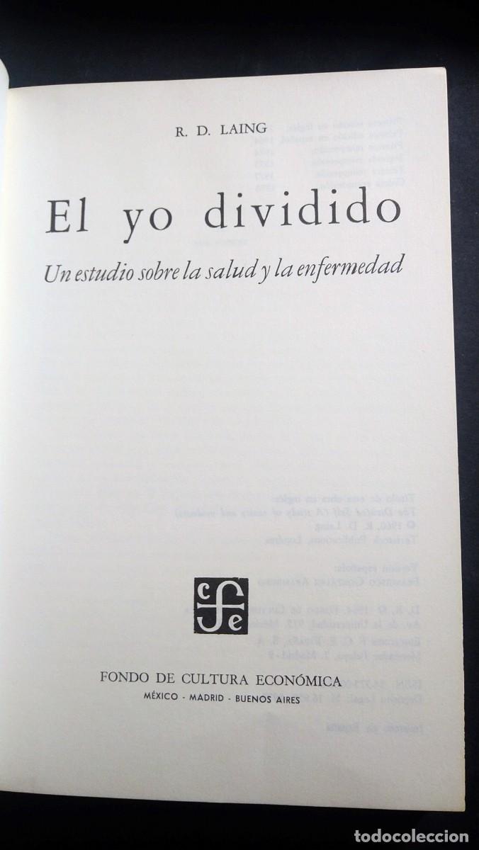 Libros de segunda mano: EL YO DIVIDIDO - R. D. LAING - Foto 5