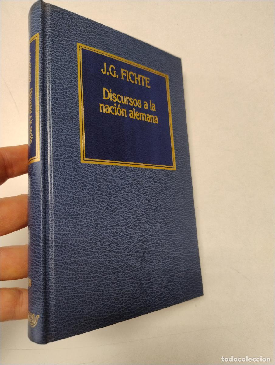 Second hand books: Discursos a la naci&oacute;n alemana - Fichte, Johann Gottlieb