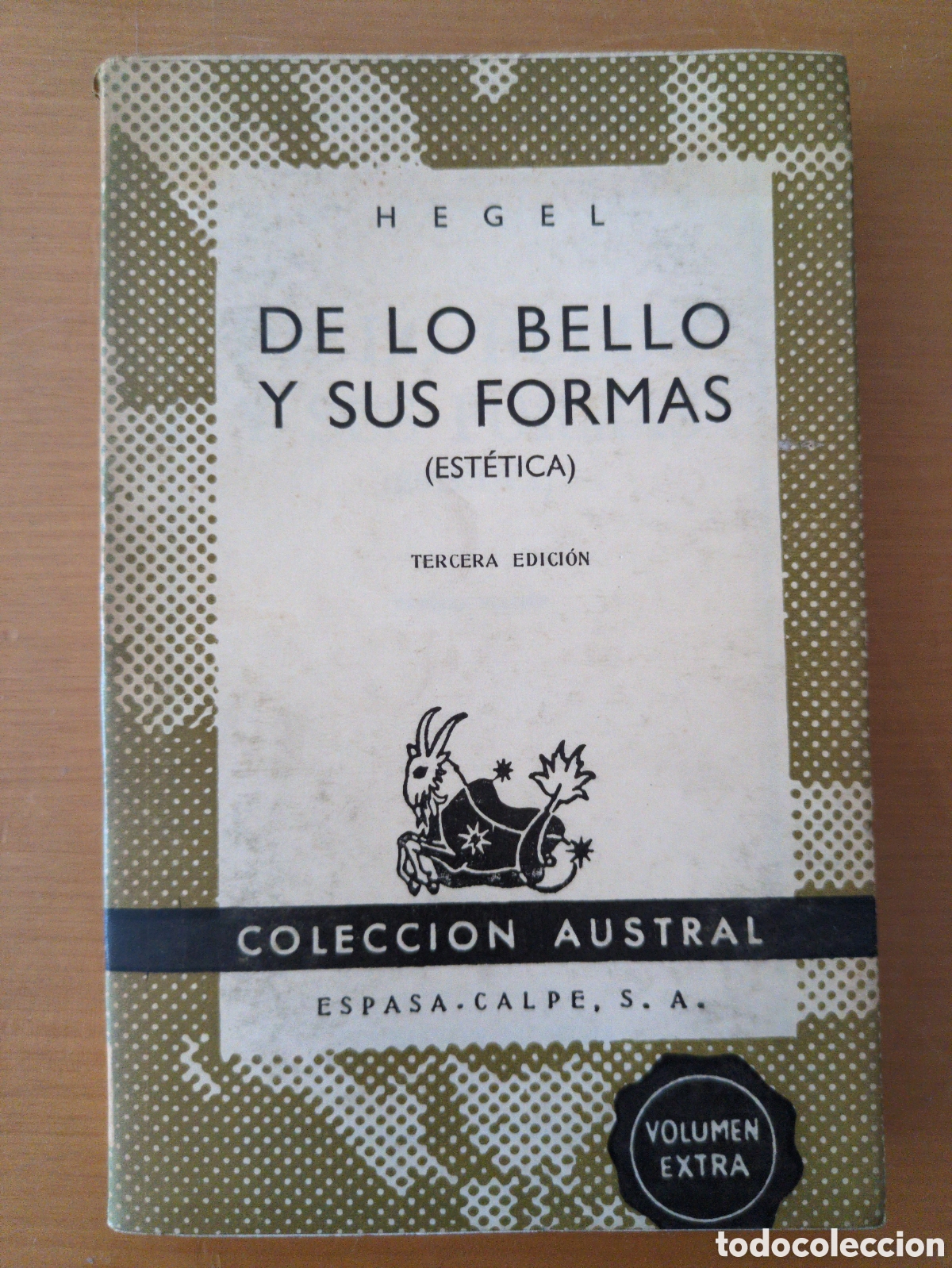 Libros de segunda mano: De lo bello y sus formas. Hegel - Foto 1