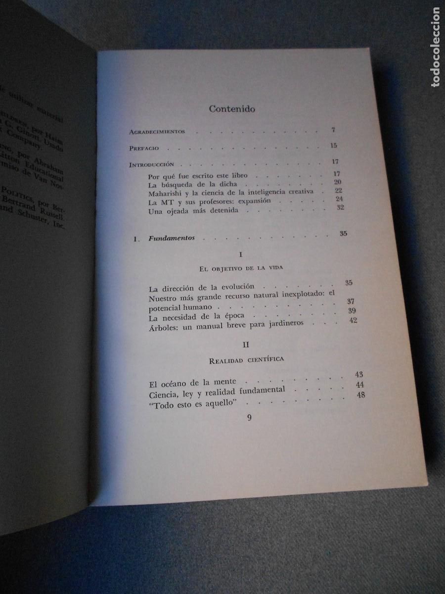 Libros de segunda mano: MEDITACION TRASCENDENTAL - Foto 3