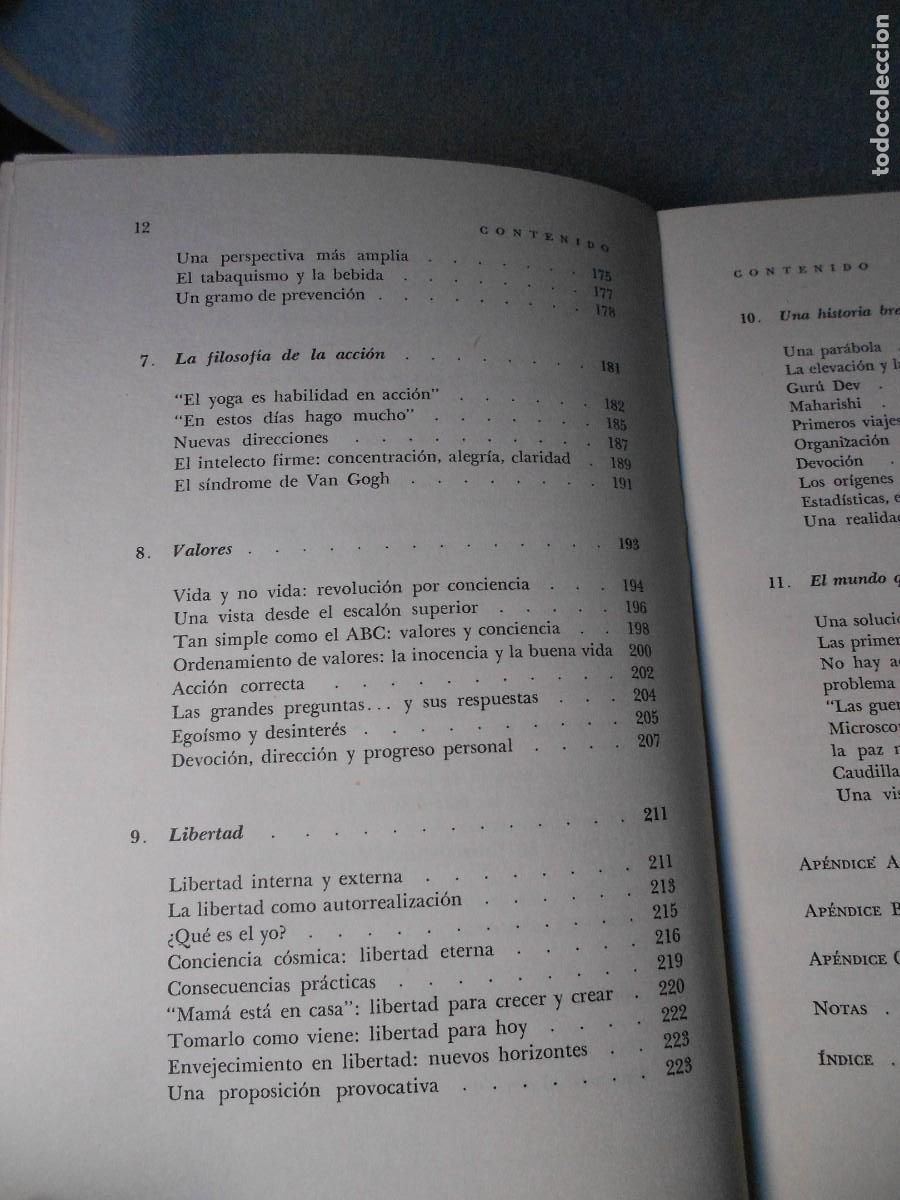 Libros de segunda mano: MEDITACION TRASCENDENTAL - Foto 6