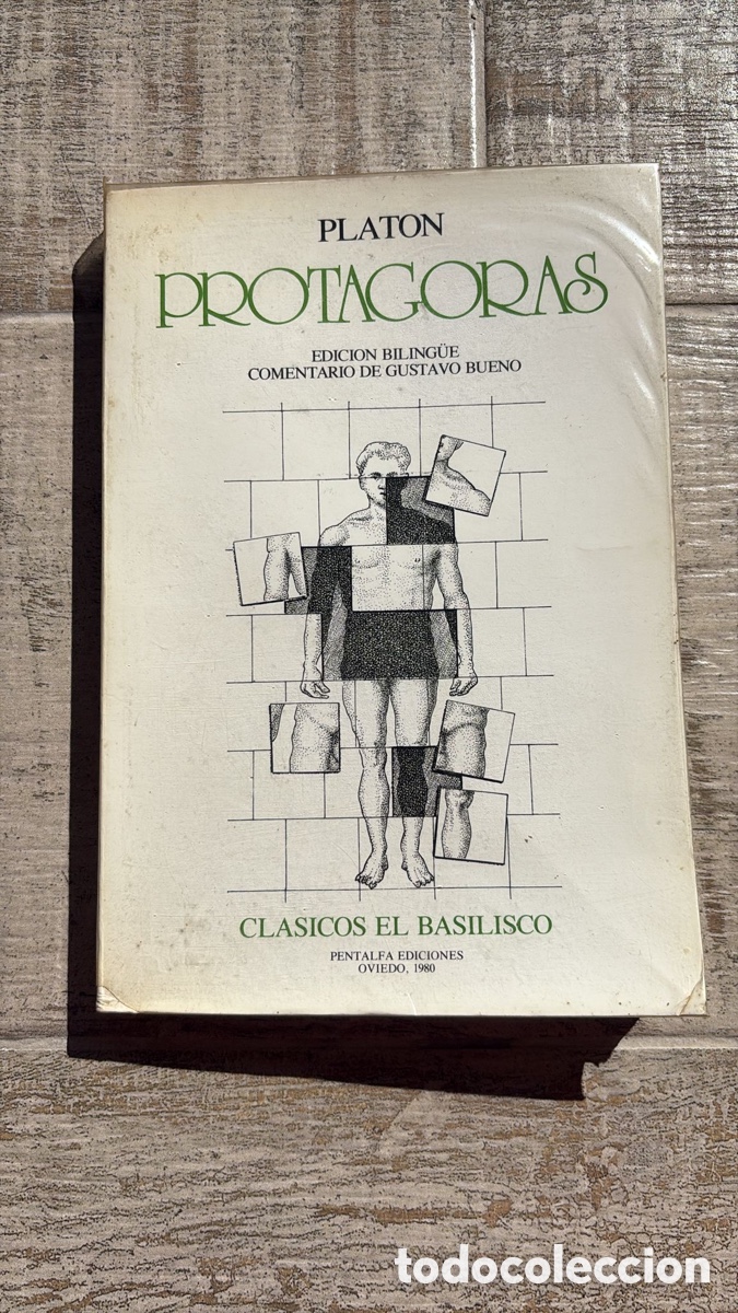 Libros de segunda mano: Protagoras. Plat&oacute;n. Biling&uuml;e - Foto 1