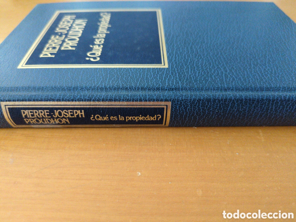 Libros de segunda mano: &iquest;Qu&eacute; es la propiedad? Proudhon - Foto 3