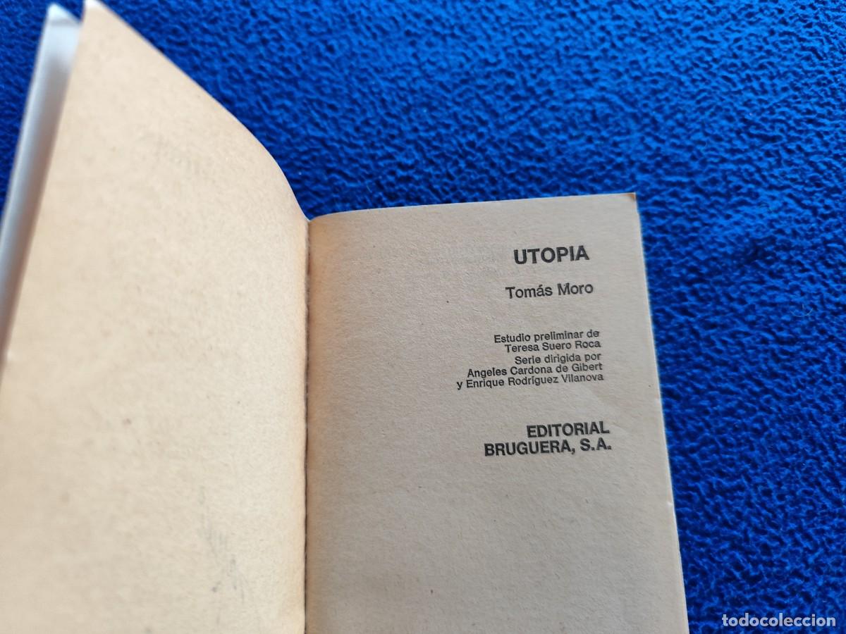 Libros de segunda mano: UTOP&Iacute;A Tom&aacute;s Moro Ed. Bruguera 1978 - Foto 4