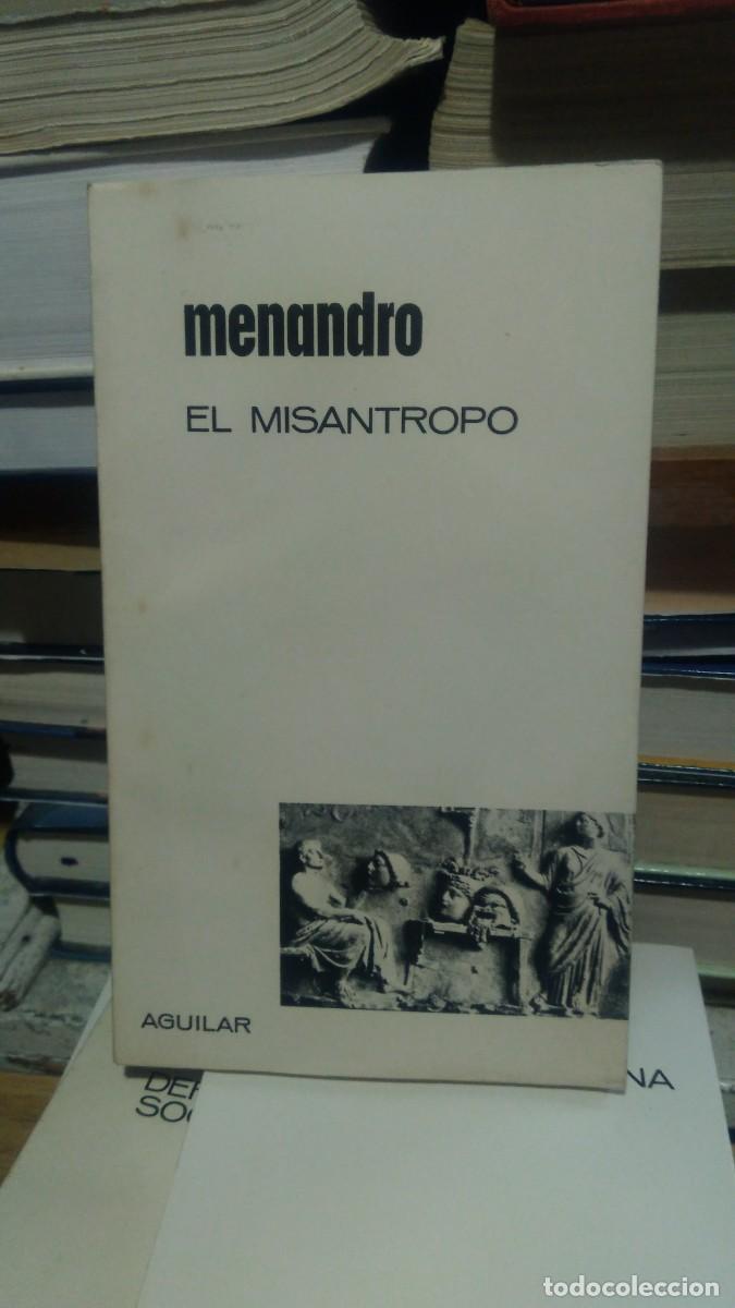Libros de segunda mano: El mis&aacute;ntropo -Menandro. Aguilar - Foto 1