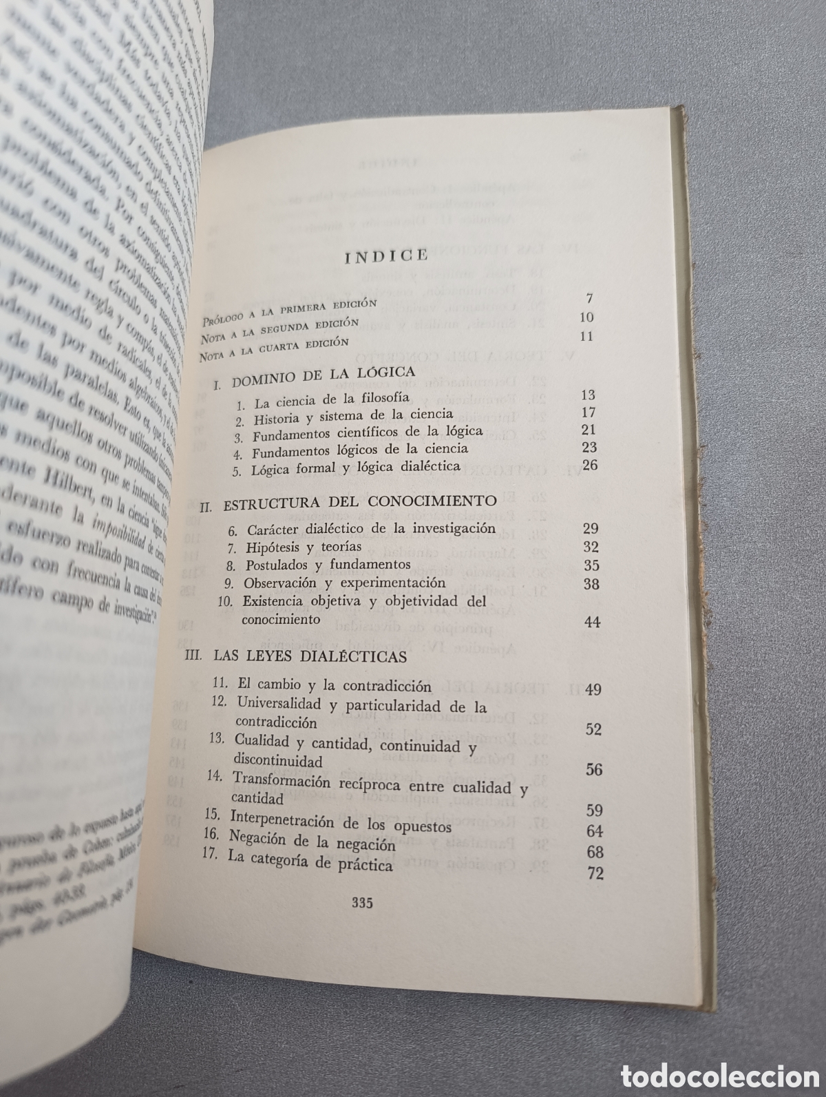 Libros de segunda mano: Introducci&oacute;n a la l&oacute;gica dial&eacute;ctica. Eli de Gortari. - Foto 5