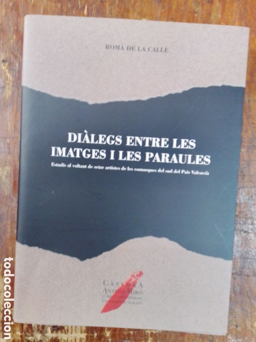 Gebrauchte B&uuml;cher: DIALEGS ENTRE LES IMATGES I LES PARAULES. DE LA CALLE, ROMA. UNE. ALACANT. 2016.