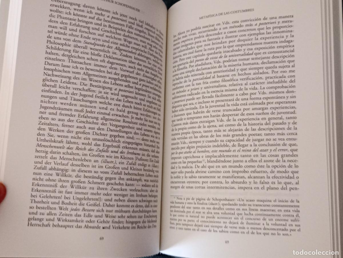 Libros de segunda mano: Metaf&iacute;sica de las costumbres (Arthur Schopenhauer, CSIC) - Foto 6