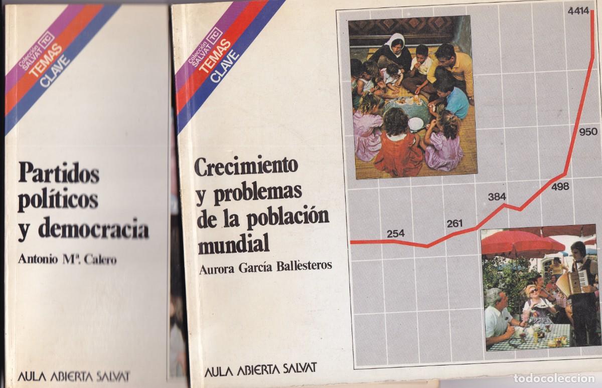 Libros de segunda mano: 4 Temas Clave Salvat 1985 - Foto 2