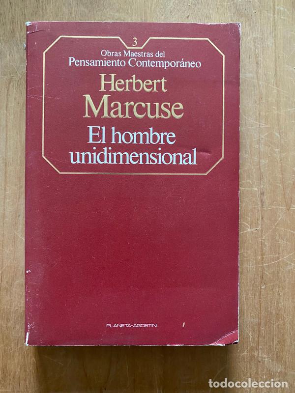 Libros de segunda mano: El hombre unidimensional - Marcuse, Herbert - Foto 1