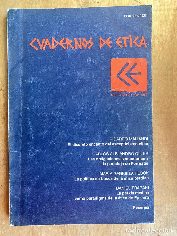 Libros de segunda mano: Cuadernos de Etica 6 - Maliandi, Ricardo - Foto 1